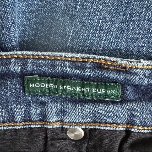 LRL Lauren Jeans Co Ralph Lauren Women's Jeans Size 16 Modern Straight Curvy - Picture 4 of 9